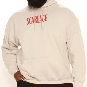 NWT NOVAMEN Scarface Movie Poster Hoodie XXXL